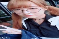 徐娇扎双马尾去上课 戴眼镜学院风足似漫画少女
